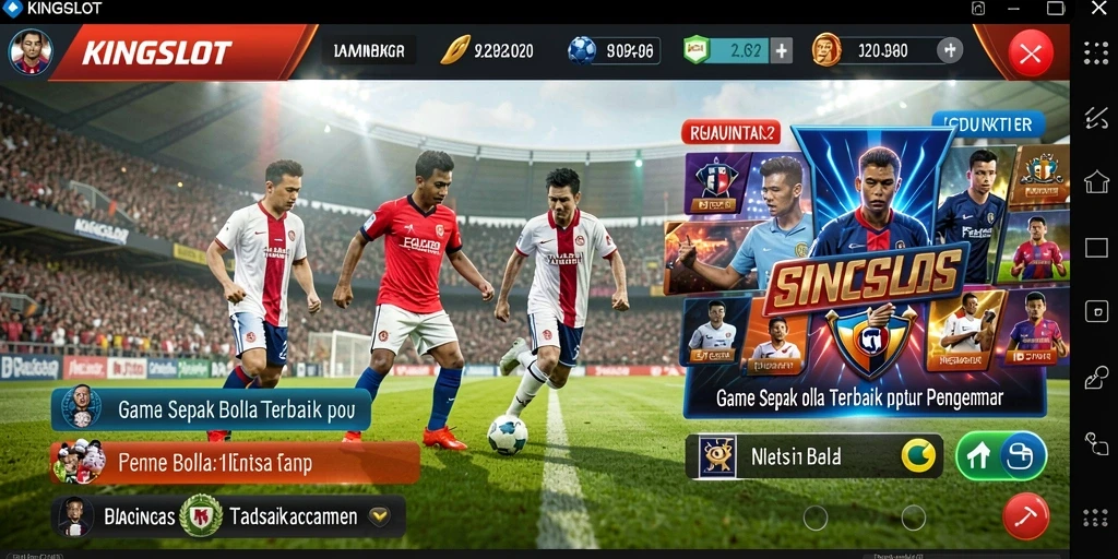 Tampilan gameplay KINGSLOT yang menegangkan dan mendebarkan.