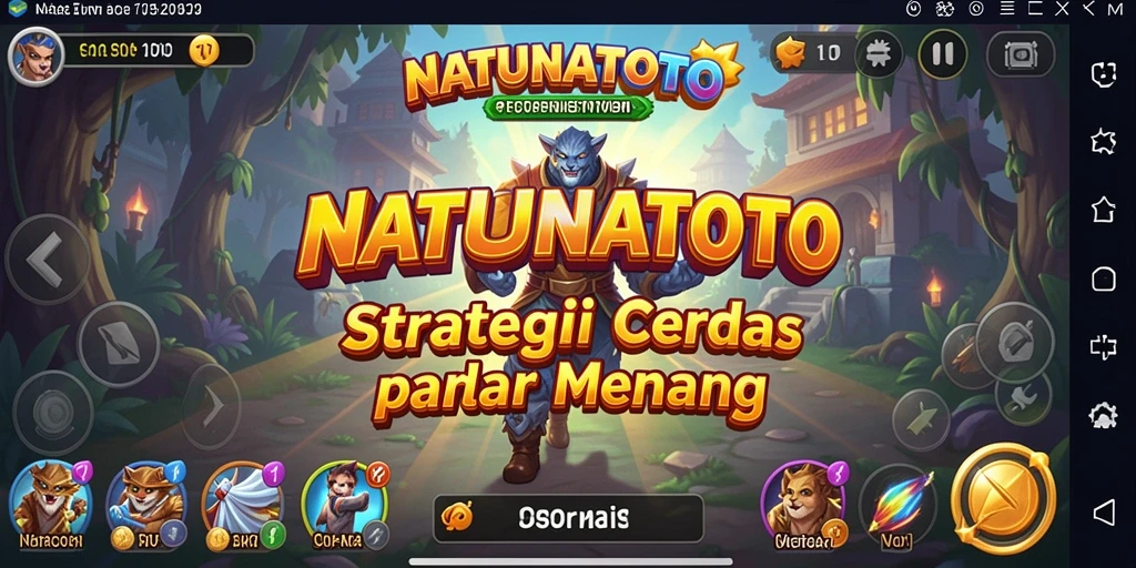 Tangkapan layar dari gameplay strategis NATUNATOTO yang mendebarkan.