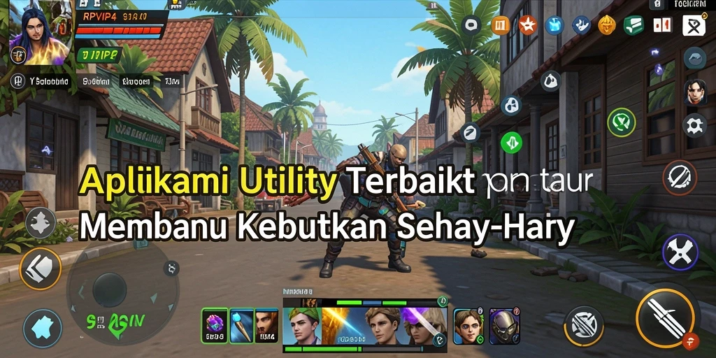 Screenshot RPVIP4 menampilkan antarmuka aplikasi Utility yang ramah pengguna.